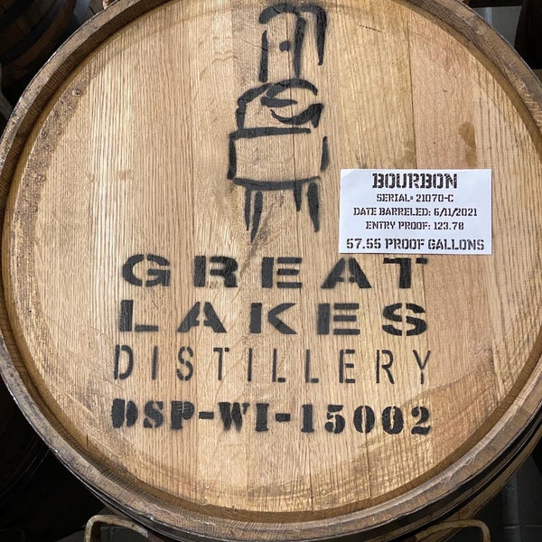 Photo taken at Great Lakes Distillery by Greg on 5/22/2022
