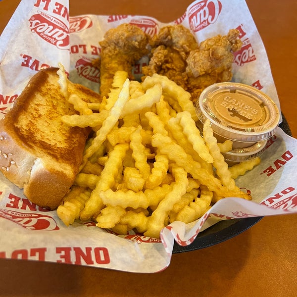 Photo taken at Raising Cane&#39;s Chicken Fingers by Greg on 2/11/2023