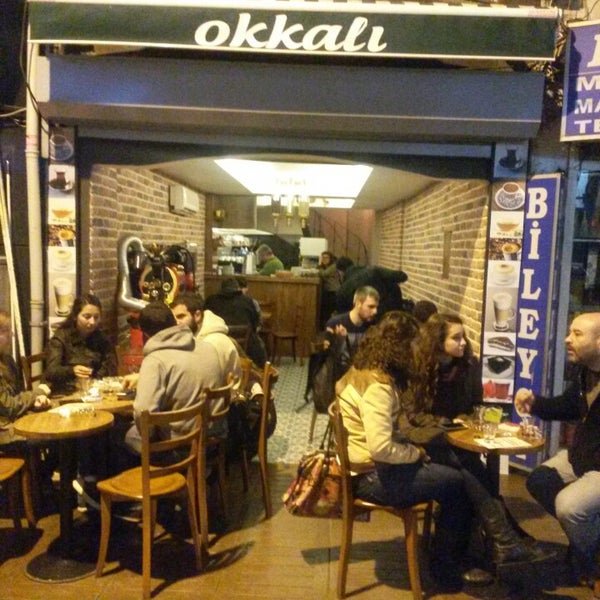 Okkalı Kahve Beşiktaş�ta Kahve Dükkanı