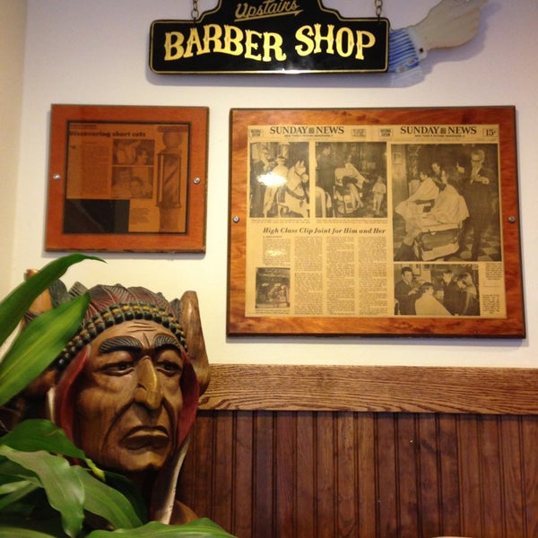 Photo taken at Paul Mole Barber Shop by George W. on 1/18/2013