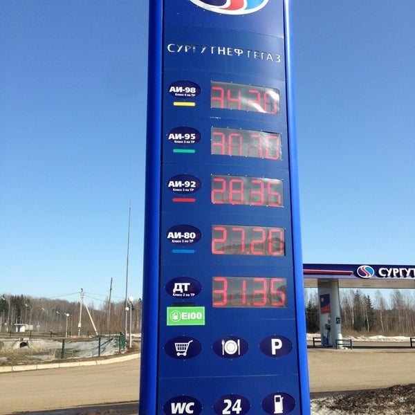 Сургутнефтегаз азс карта