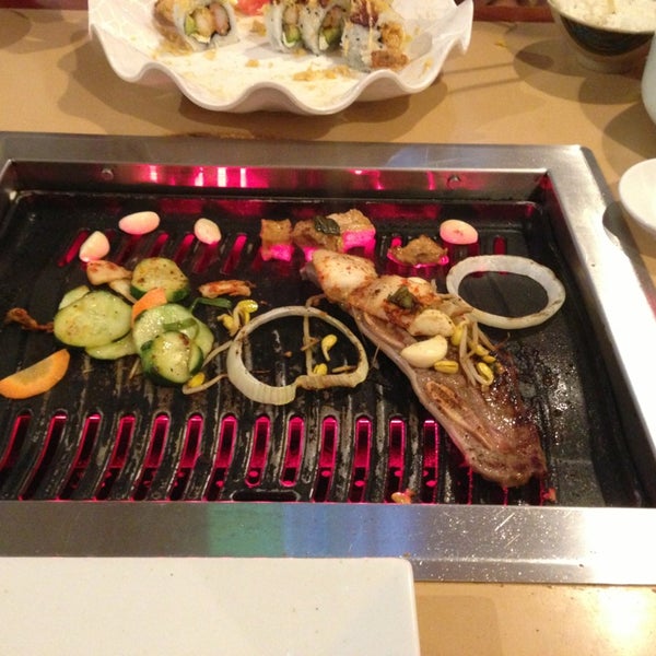 Foto diambil di Sushi Cafe &amp; Shilla Korean Restaurant oleh Clara C. pada 3/31/2013
