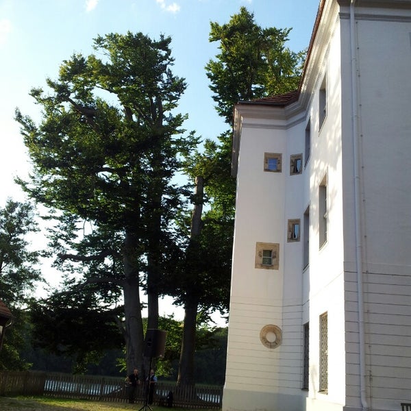 Photo taken at Jagdschloss Grunewald by Justine C. on 8/24/2013