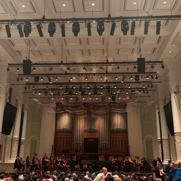 Photo taken at Victoria Concert Hall - Home of the SSO by Ashley K. on 11/22/2019