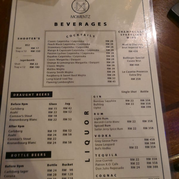momentz music restaurant & bar