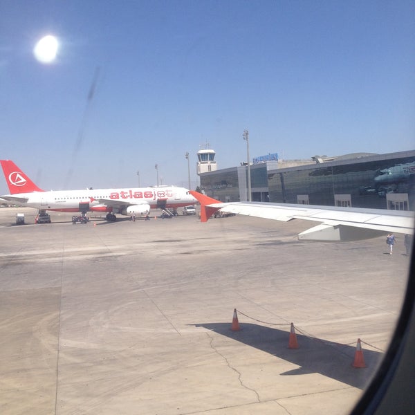 Photo taken at Ercan Airport (ECN) by Cigdem A. on 5/28/2013