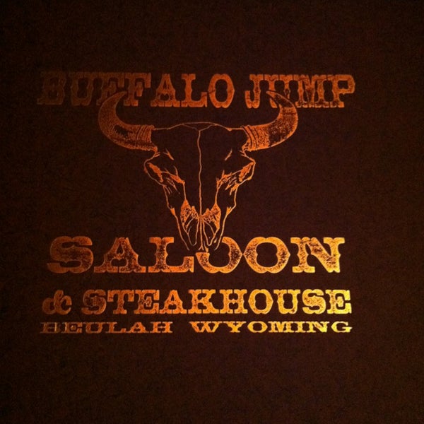 Photo taken at Buffalo Jump Saloon &amp; Steakhouse by Debbie M. on 1/20/2013