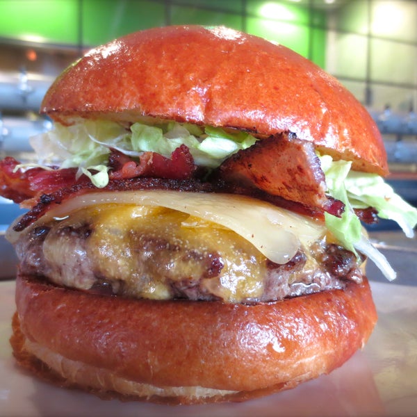 New burger special! 'The Two Timer' - Two types of cheese - Two types of bacon!