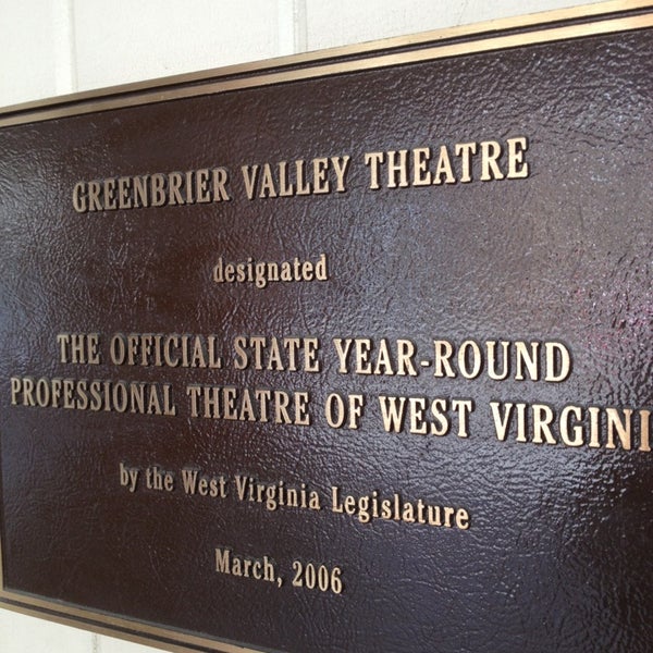 Das Foto wurde bei Greenbrier Valley Theatre von Jason B. am 8/22/2013 aufgenommen