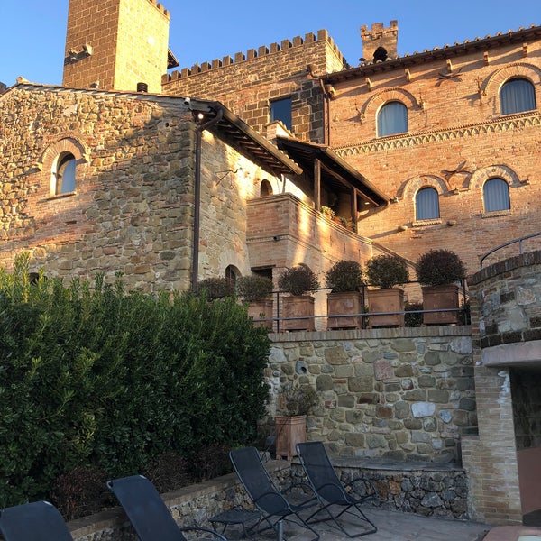 Photo taken at Castello di Monterone by Pedro F. on 12/30/2019