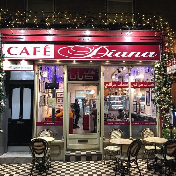 Photo taken at Café Diana by Diana C. on 12/15/2017