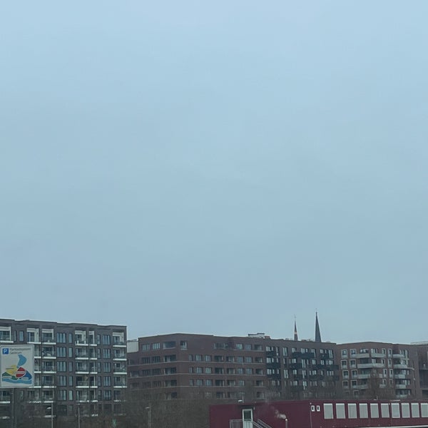 Photo taken at HafenCity by Hülya K. on 12/27/2023