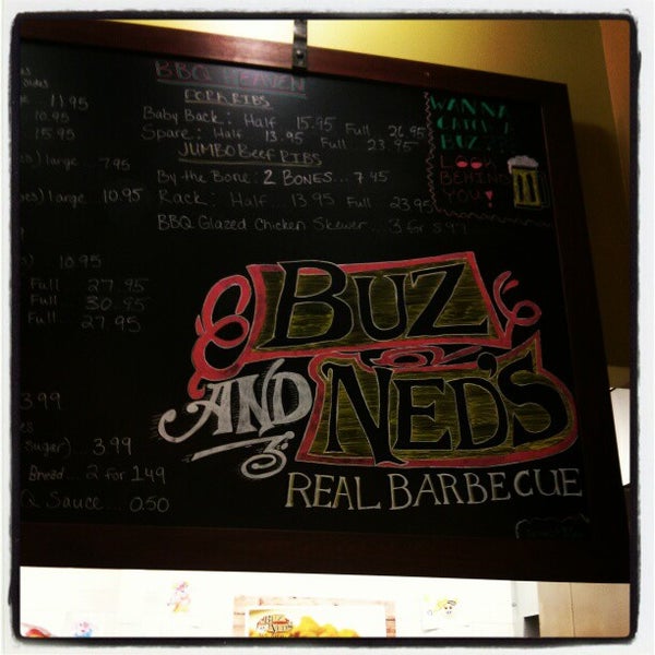 Photo taken at Buz and Ned&#39;s Real Barbecue by Celia A. on 12/15/2012