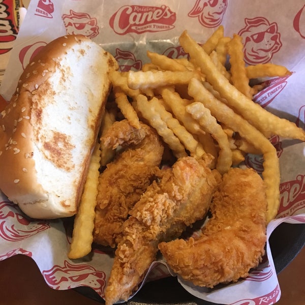 Photo taken at Raising Cane&#39;s Chicken Fingers by Ali F. on 11/24/2017
