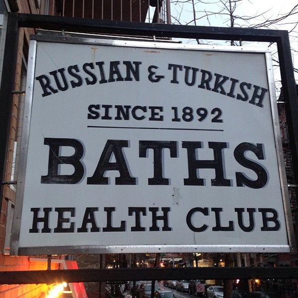 Photo taken at Russian &amp; Turkish Baths by dora t. on 3/13/2013