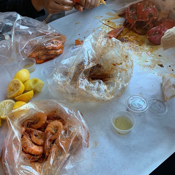 Photo taken at The Boiling Crab by Lama A. on 6/5/2019