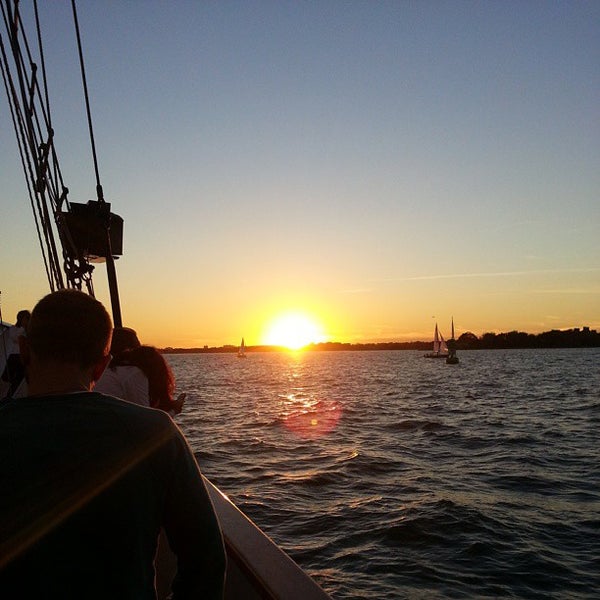 Photo taken at Clipper City Sailboat by eric t. on 9/7/2013