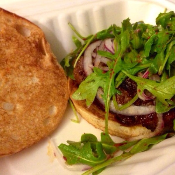 Photo taken at ssam burger by David F. on 1/6/2014