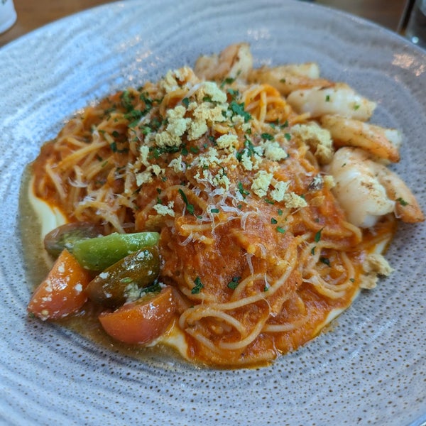 Spaghetti prawn was amazing!
