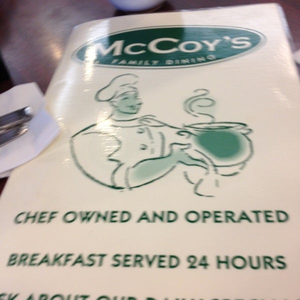 Снимок сделан в McCoy&#39;s Restaurant пользователем Ricci V. 6/1/2013