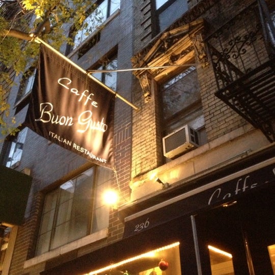 Photo taken at Caffe Buon Gusto - Manhattan by Christine W. on 12/18/2012