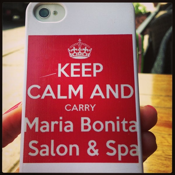 Photo taken at Maria Bonita Salon &amp; Spa by Liliane S. on 7/24/2013