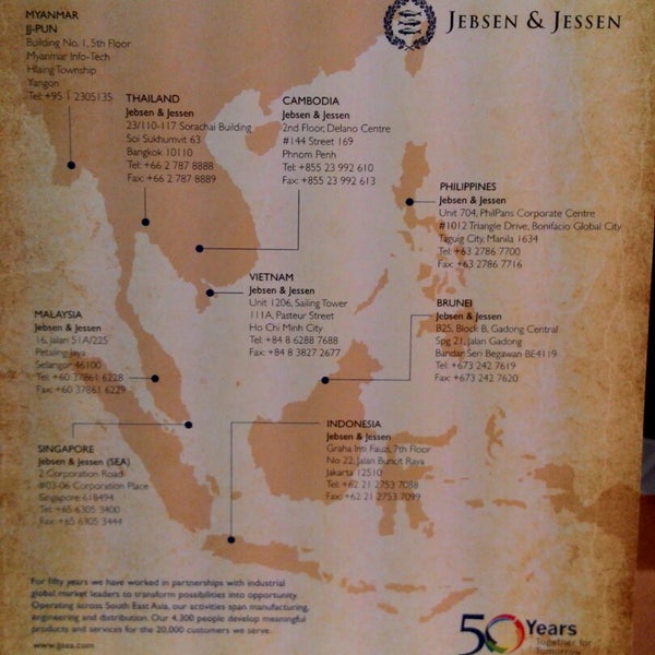 Pt Jebsen Jessen Ingredients Indonesia Jakarta Selatan Jl Buncit Raya No 22