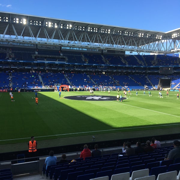 Photo taken at RCDE Stadium by Carlos C. on 11/2/2019