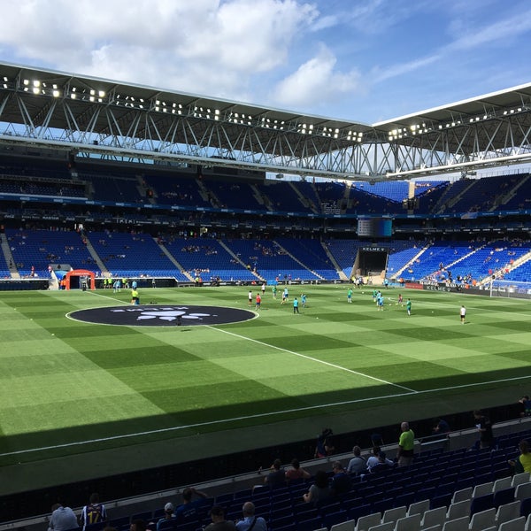 Photo taken at RCDE Stadium by Carlos C. on 9/22/2019