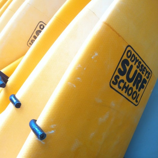 Photo taken at Odysseys Surf School by washer on 9/30/2012