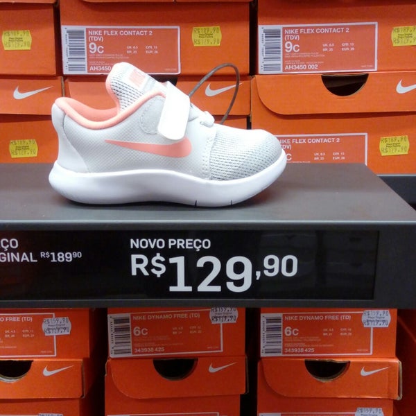 Loja da nike no shopping 2025 ponta negra
