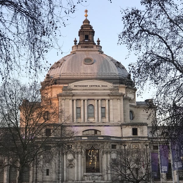 12/8/2018 tarihinde Alan C.ziyaretçi tarafından Methodist Central Hall Westminster'de çekilen fotoğraf
