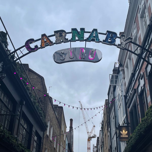Photo taken at Carnaby Street by 🪬 on 3/4/2024