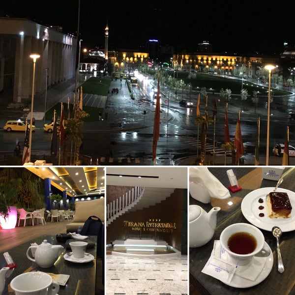 Das Foto wurde bei Tirana International Hotel &amp; Conference Centre von Ömer am 3/23/2016 aufgenommen