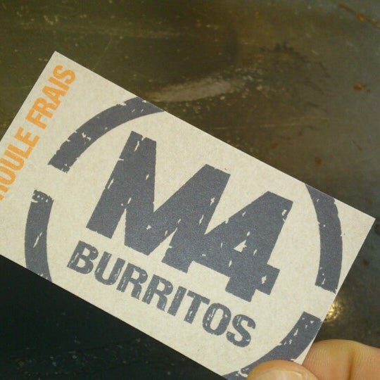 Das Foto wurde bei M4 Burritos von Yannick T. am 12/6/2013 aufgenommen