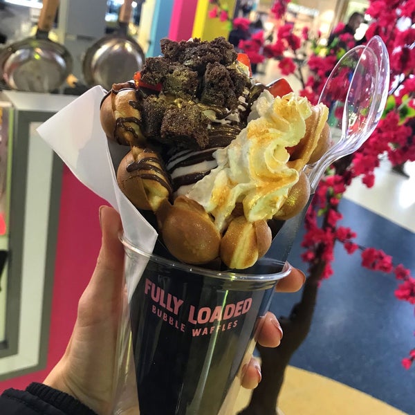Loaded Bubble Waffle Wood Green 1 visitor