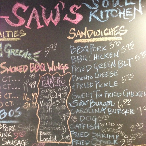 Saw's Soul Kitchen BBQ Joint in Birmingham
