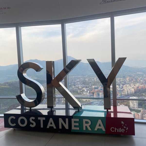 Photo taken at Sky Costanera by Richard H. on 9/26/2022