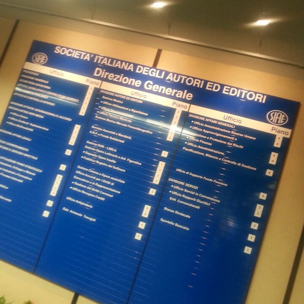 SIAE - Sede Centrale - EUR - 59 visitantes