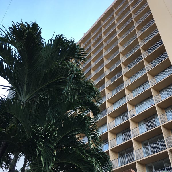 Photo taken at Pacific Beach Hotel Waikiki by Minseok P. on 11/28/2016