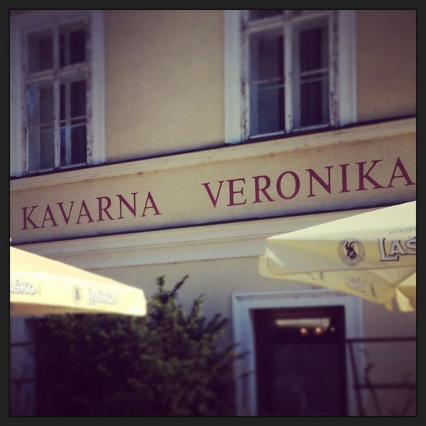 Photo taken at Kavarna Veronika by Barbara H. on 5/2/2014