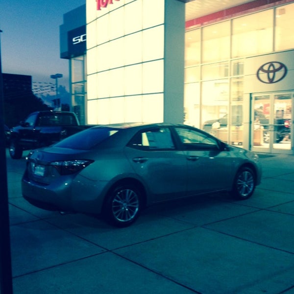 Photo taken at Ray Brandt Toyota by Donna E. on 2/20/2014