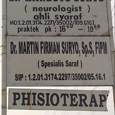 Klinik Dr Handoyo Suryo Sps Kebon Jeruk Gang Macan B