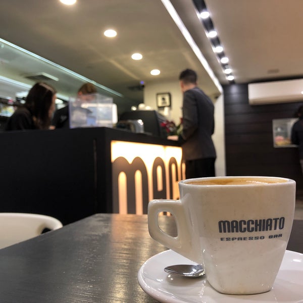 Photo taken at Macchiato Espresso Bar by HPY48 on 1/10/2019