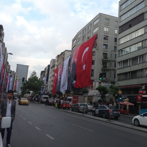 Photo taken at Şişli by Elif A. on 5/14/2013