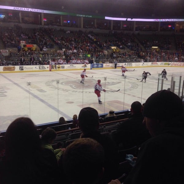 Photo taken at Ice Arena by Jiggs V. on 3/14/2015