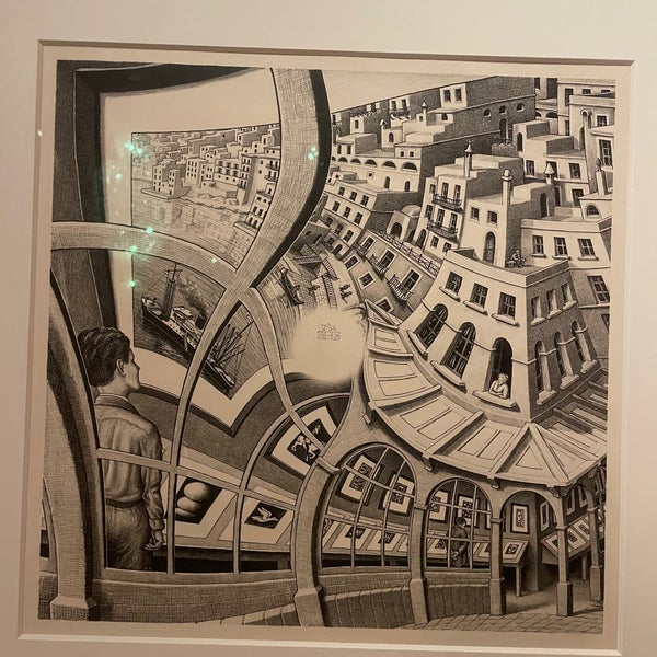 6/21/2023 tarihinde Adriana W.ziyaretçi tarafından Escher in het Paleis'de çekilen fotoğraf