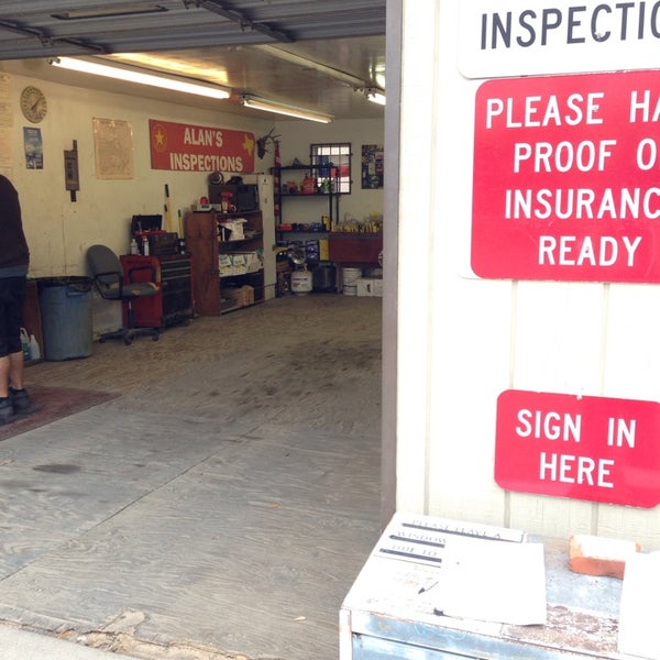 Alan�s Vehicle Inspection North Loop Austin, TX