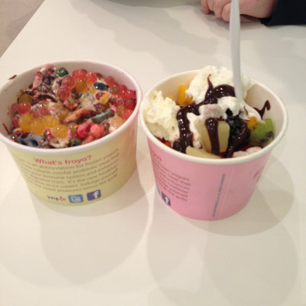 Photo taken at FroyoWorld by Michaela M. on 3/6/2013