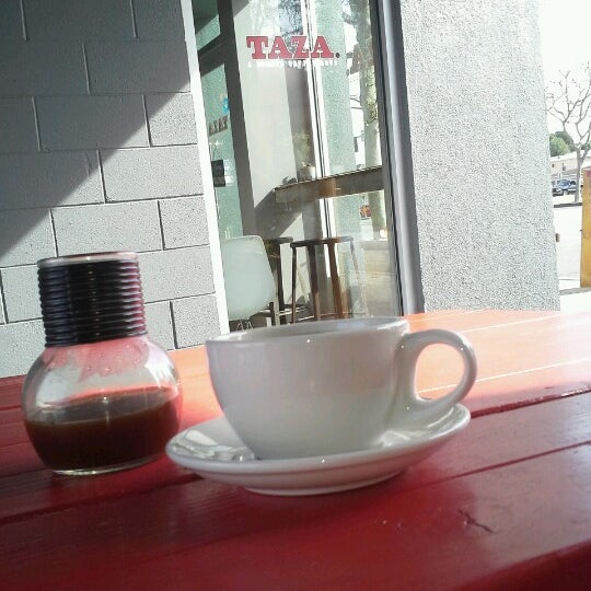 Photo taken at Taza. A social coffee house. by David T. on 1/29/2013